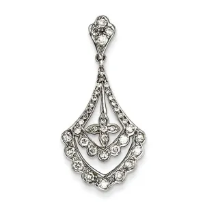 0.7 Carat 14K White Gold Diamond Pendant