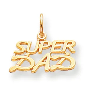 10K Gold Dad Charm