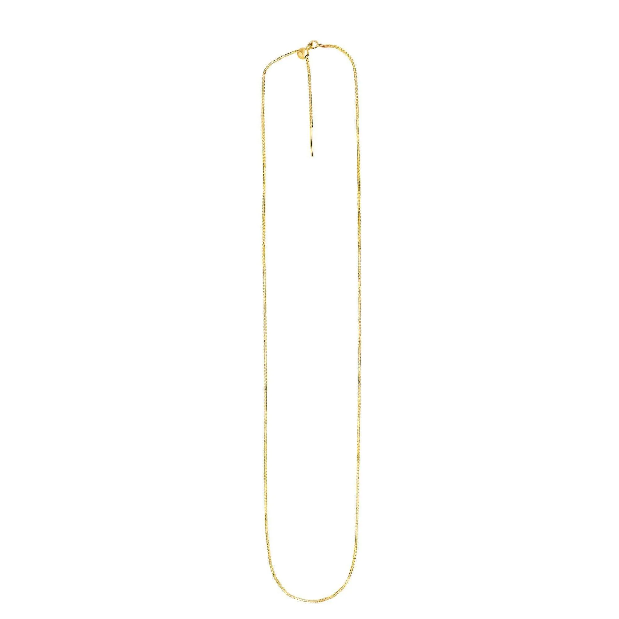 14kt Yellow Gold Classic Adjustable Box Collection
