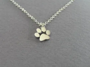 2017 New Chokers Necklace Tassut Cat and Dog Paw Print Animal Jewelry Women Pendant Long Cute Delicate Statement Necklaces