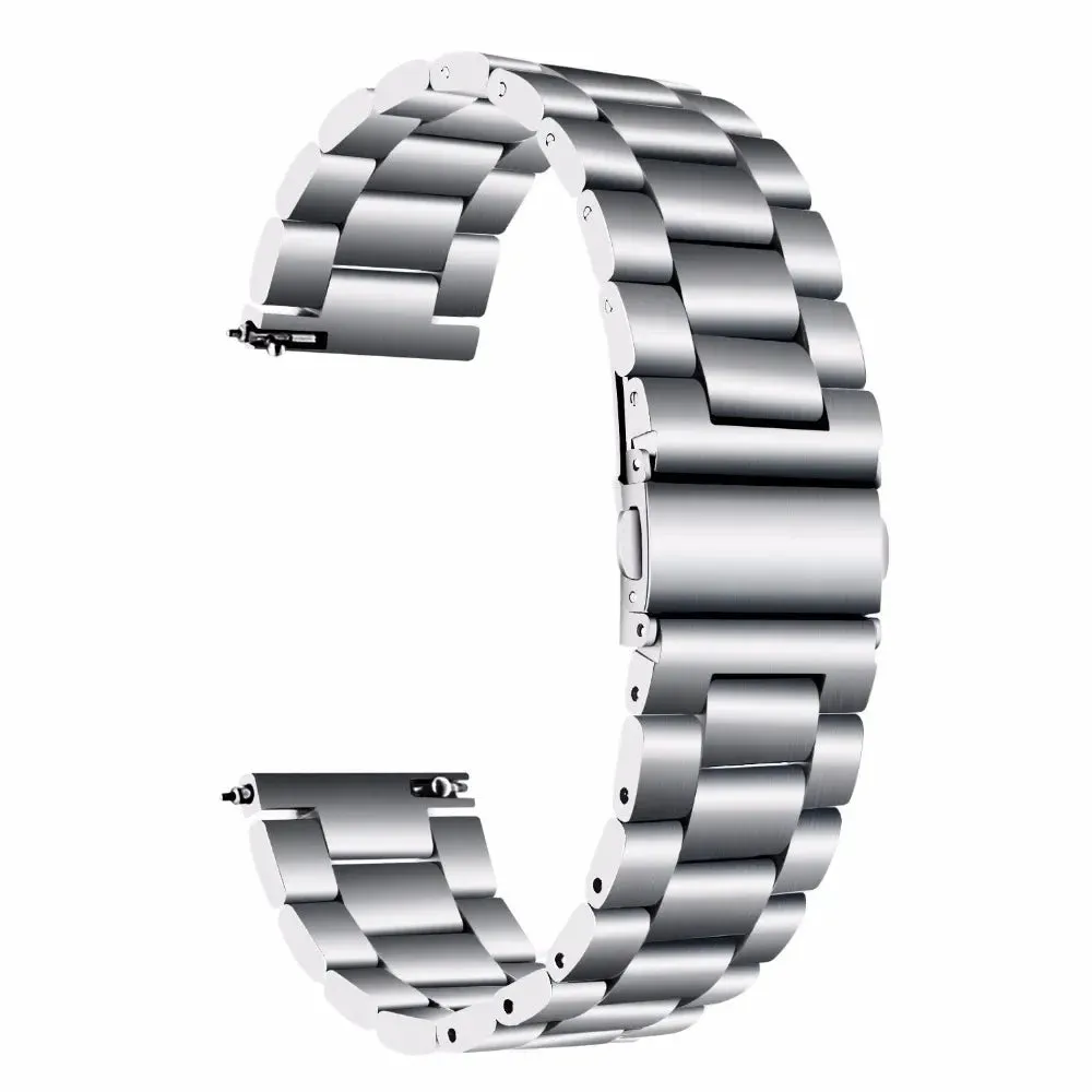 22mm 20mm Strap for Samsung Galaxy 7 6 5 4 40/44mm 6Classic Gear S3 Active2 Stainless Steel Bracelet for Huawei GT3 4Pro Amazfit