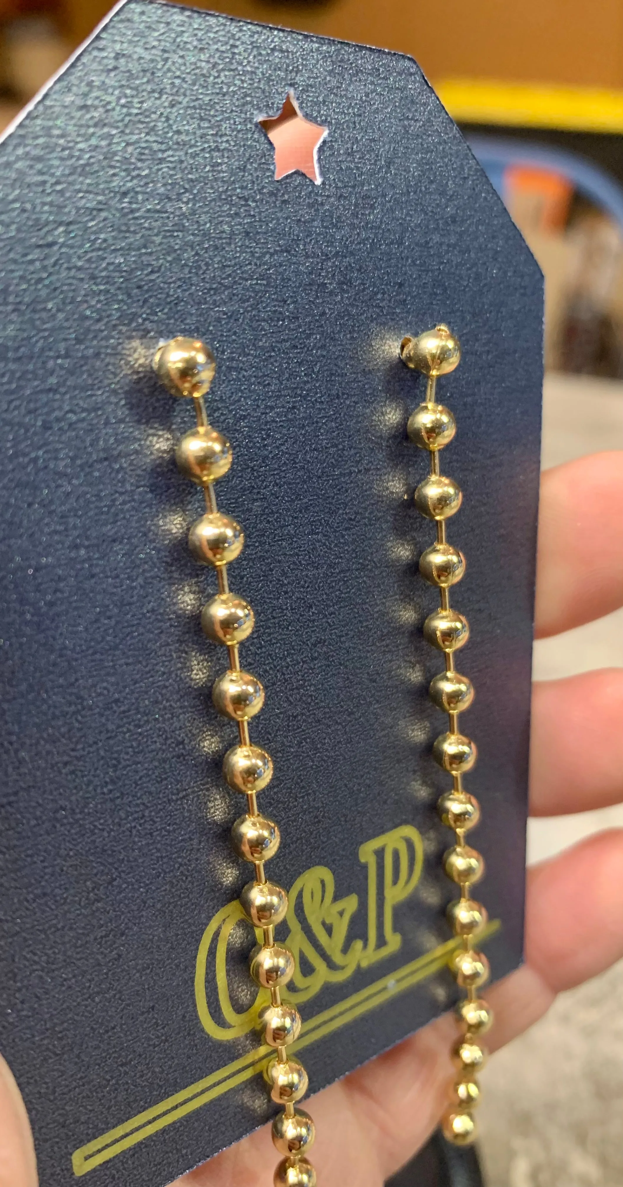 Ball & Chain Earrings
