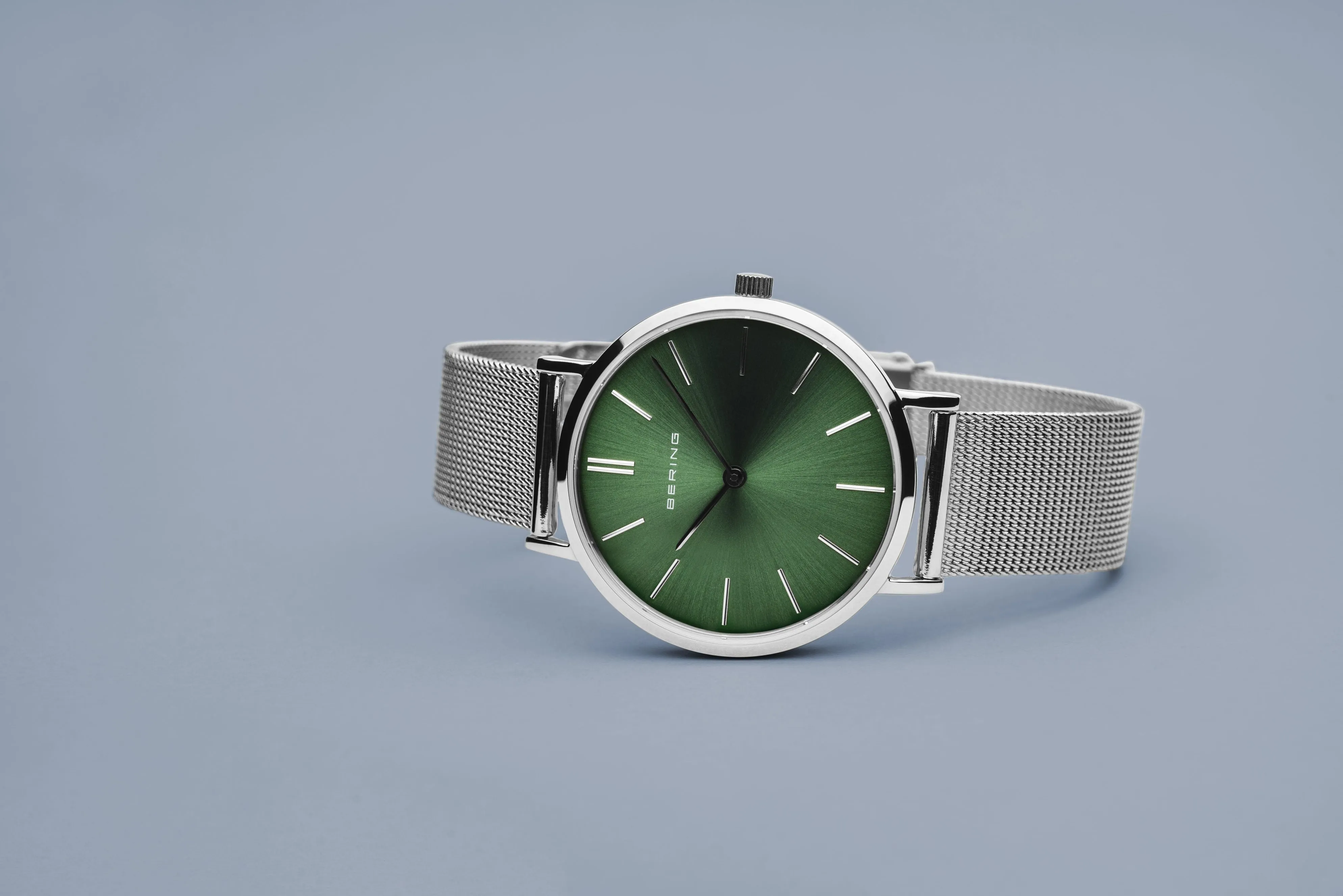 Bering Ladies Classic Green Watch