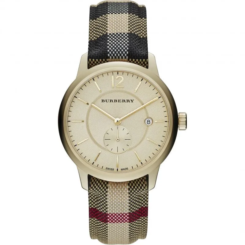 Burberry BU10001 Men's Classic Horseferry Check 40mm Watch