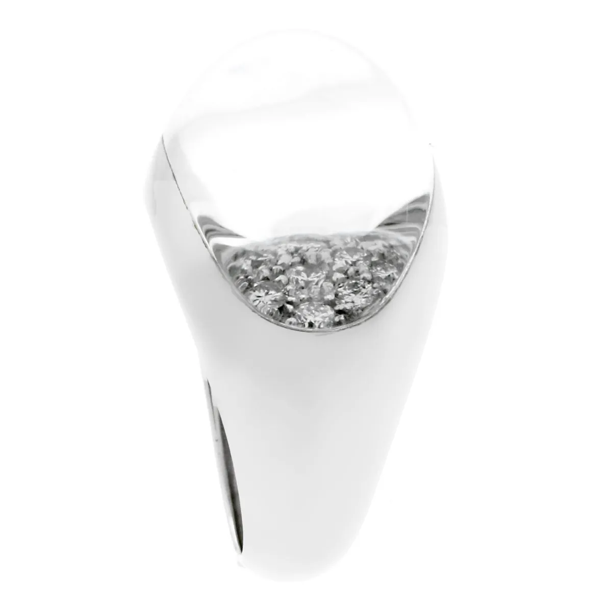 Cartier Myst Diamond White Gold Ring