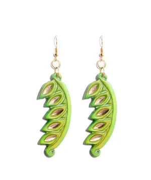 Carved Edgy Earrings