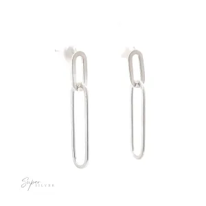 Chain Link Post Earrings