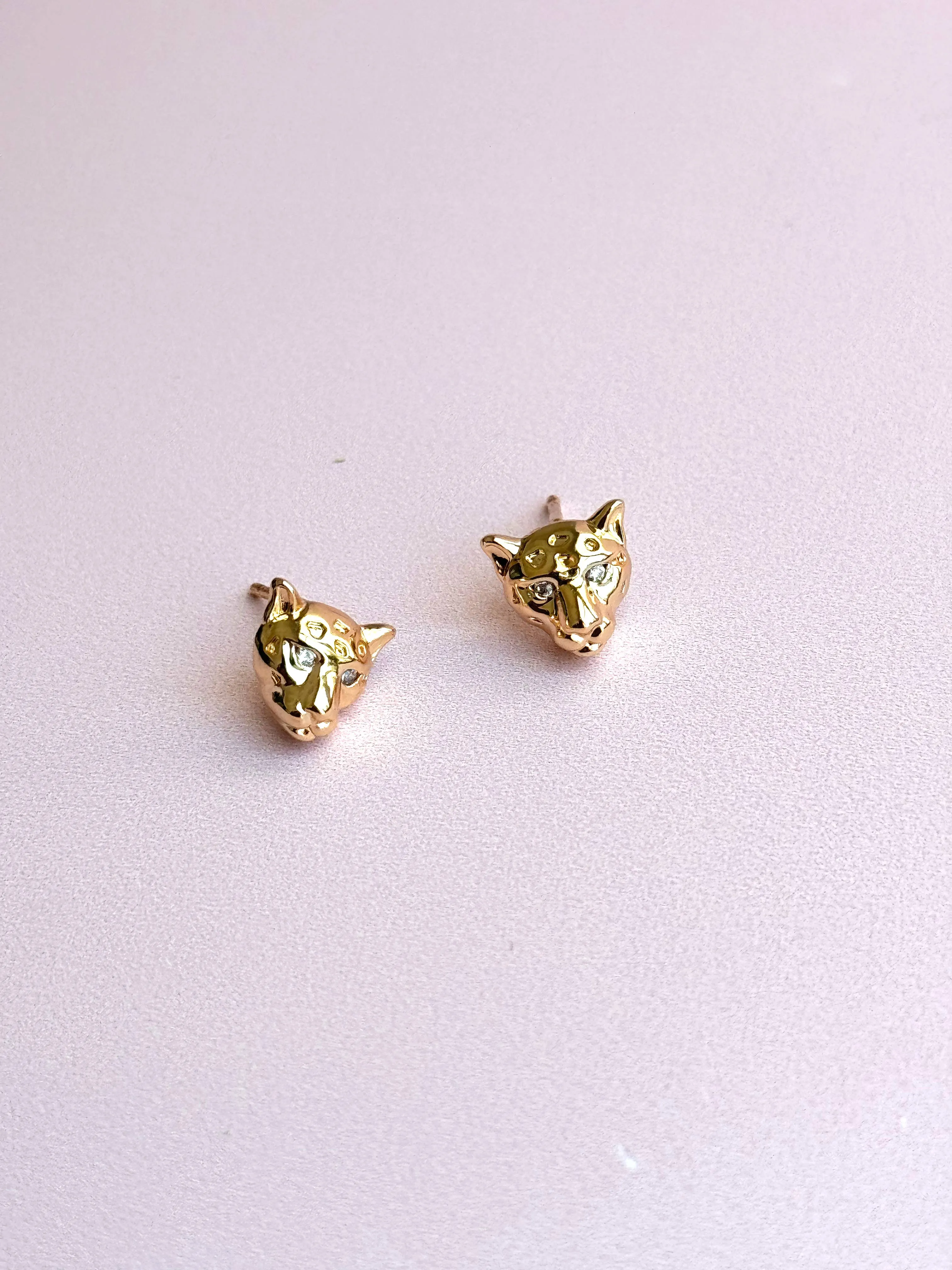 Cheetah Sisters Studs