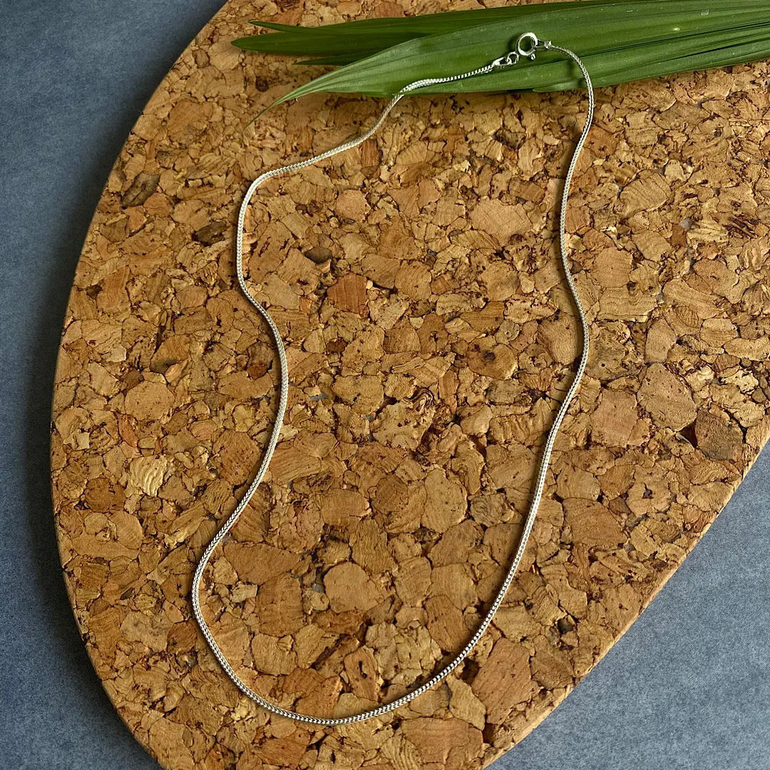 Classic Silver Neck Chain