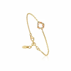 Clogau Always in My Heart 18ct Gold Diamond Bracelet