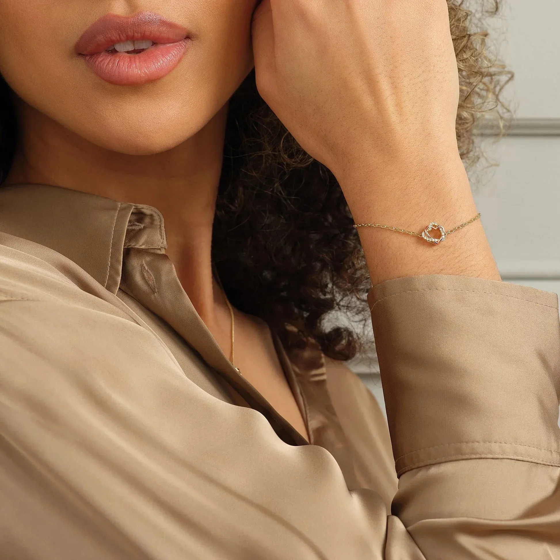 Clogau Always in My Heart 18ct Gold Diamond Bracelet