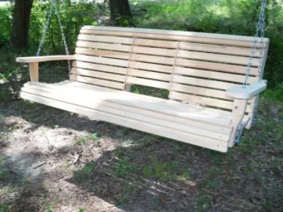 Cypress 5' Flip Console Porch Swing