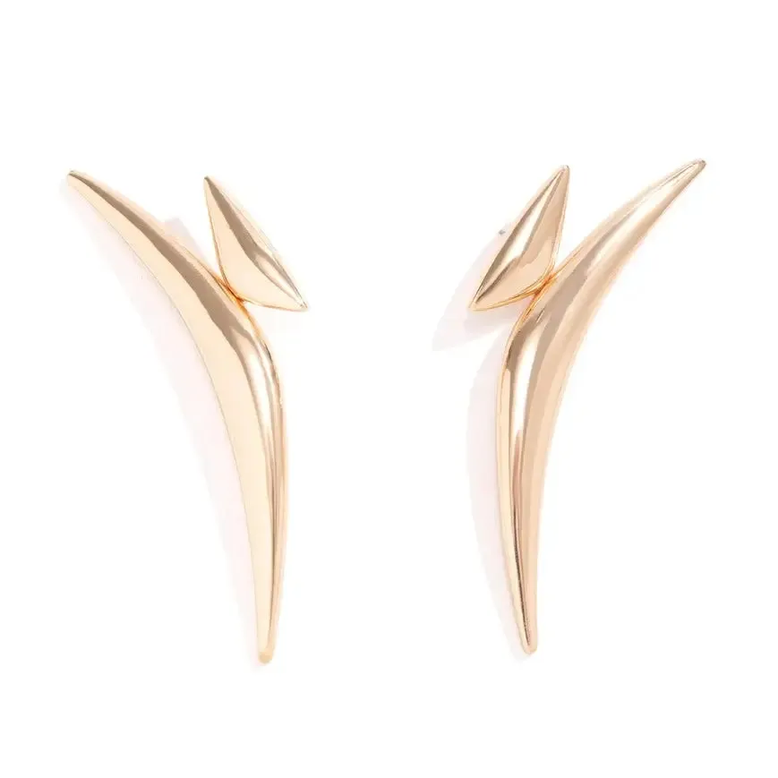 Edgy Pointed Earrings