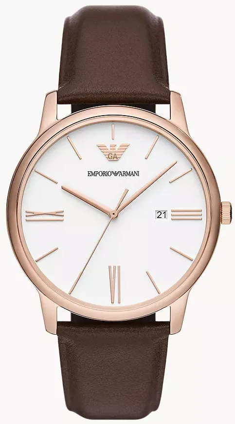 Emporio Armani White Mens