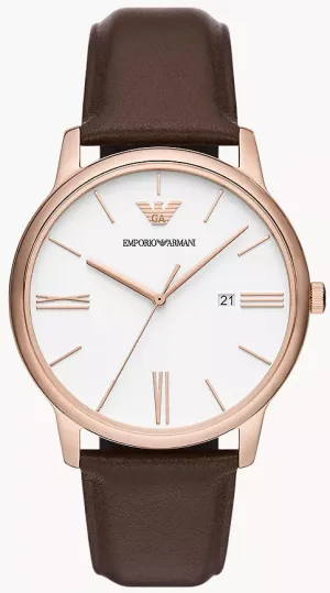 Emporio Armani White Mens