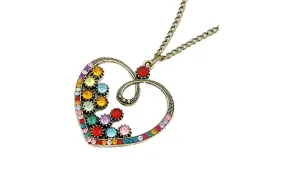 Fashion New Vintage Heart Pendants Necklaces