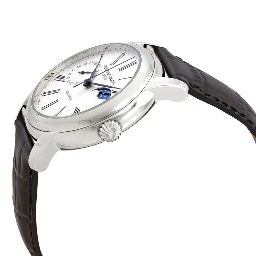 Frederique Constant Classic Moonphase Automatic Silver Dial Men's Watch FC-712MS4H6