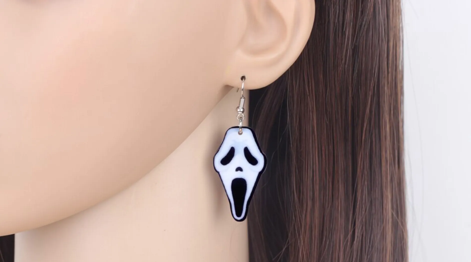 Ghostface Earrings