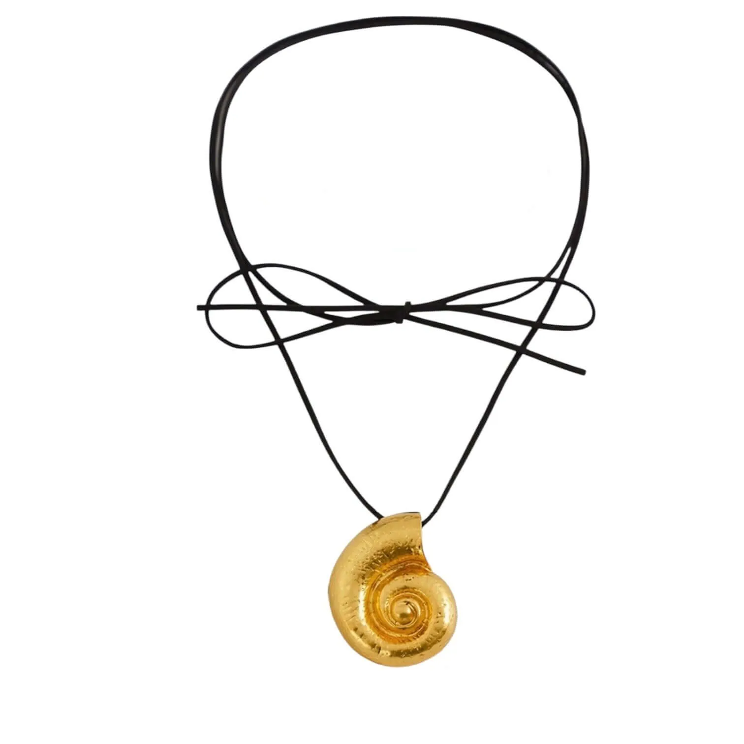 Gold Beach Shell Necklace