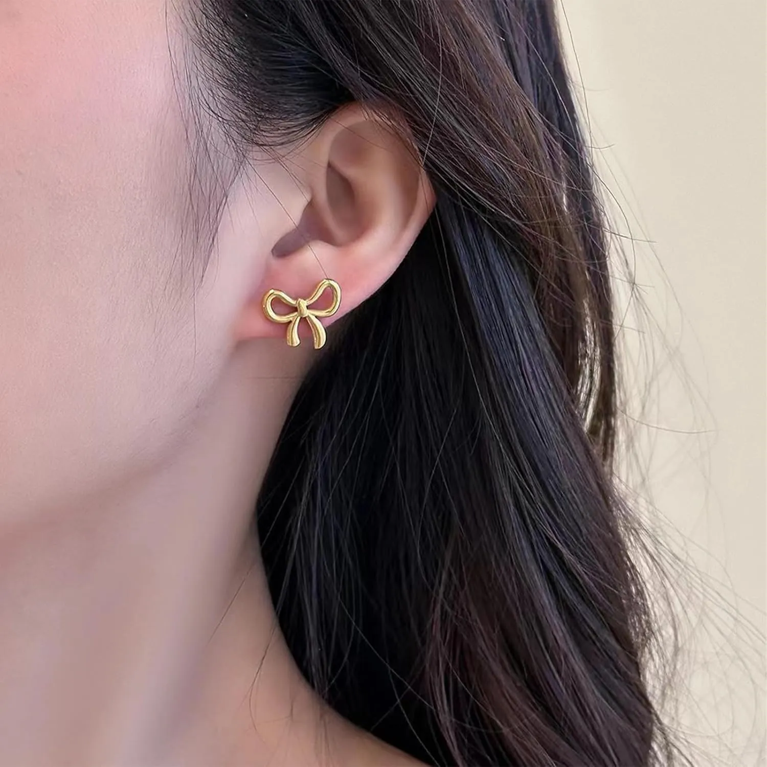 Gold Bow Earrings Rhinestone Bow Earrings Silver Bow Earrings Crystal Bow Dangle Earrings Sparkly Statement Studs Earrings Wedding Prom Jewelry GIfts