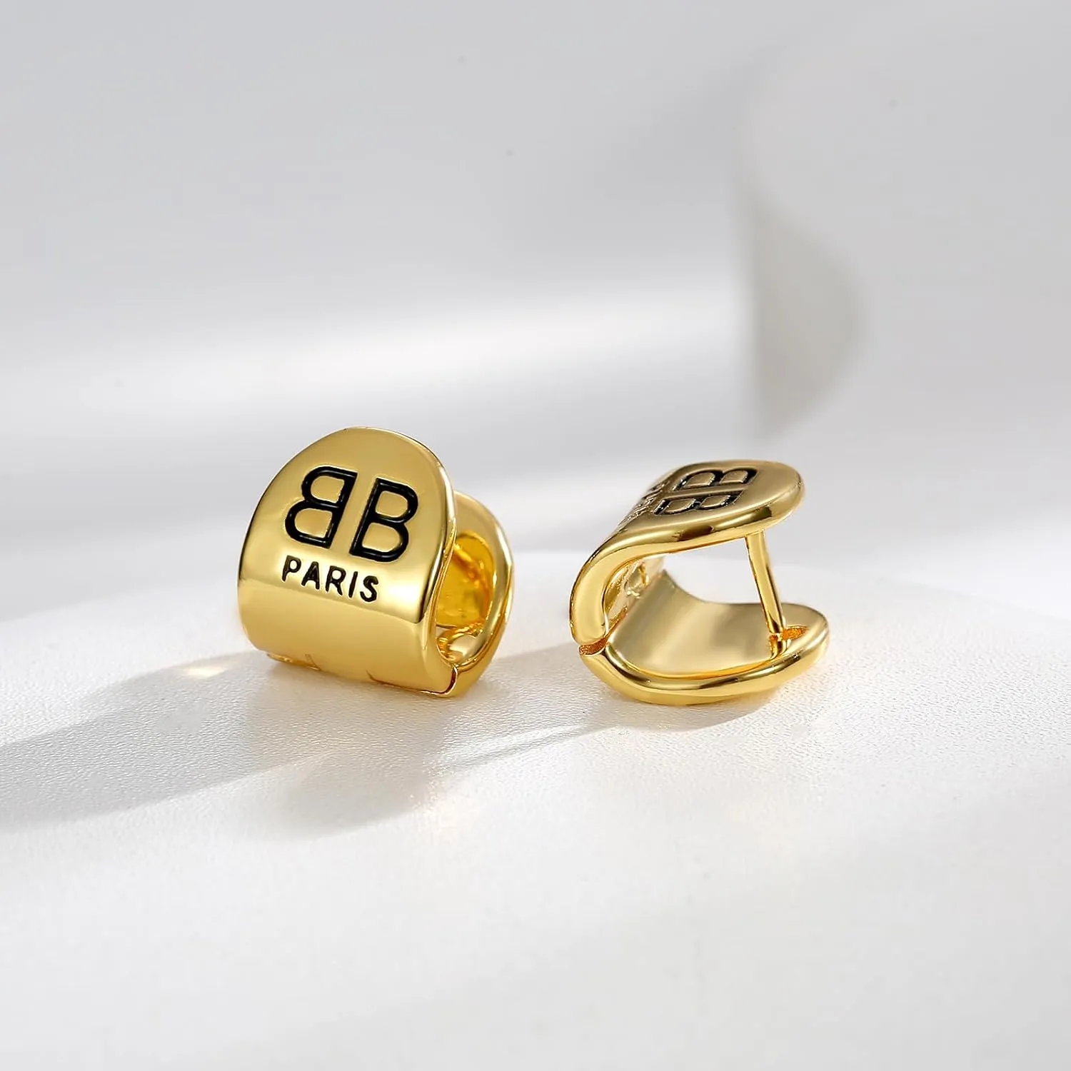 Gold Hoop Earrings for Women Hypoallergenic Silver Earrings  Square Stud Earrings Minimalist for Jewelry Gifts