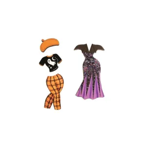 Halloween Ghost Outfit Brooches by Laliblue