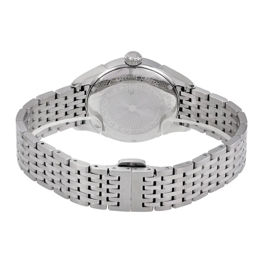 Hamilton Classic Jazzmaster Valiant White Dial Stainless Steel Ladies Watch H39415154