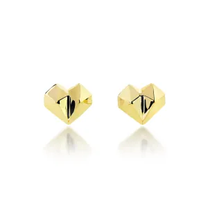 Heart Stud Earrings