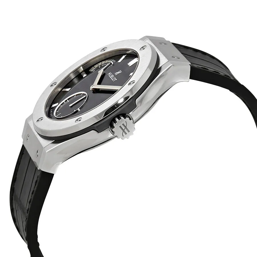 Hublot Classic Fusion Black Dial Automatic Men's Power Reserve Watch 516.NX.1470.LR