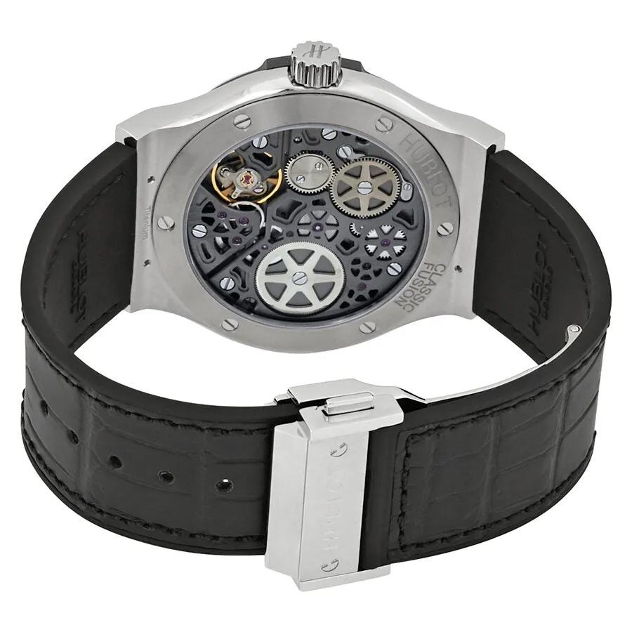 Hublot Classic Fusion Black Dial Automatic Men's Power Reserve Watch 516.NX.1470.LR