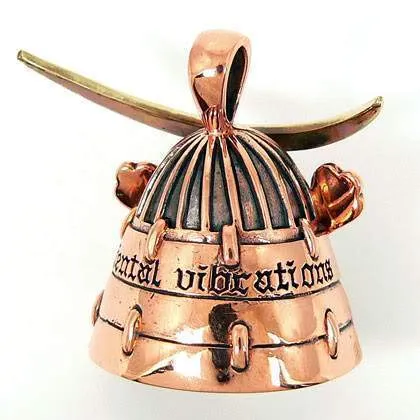 Japanese Samurai Mask Pendant