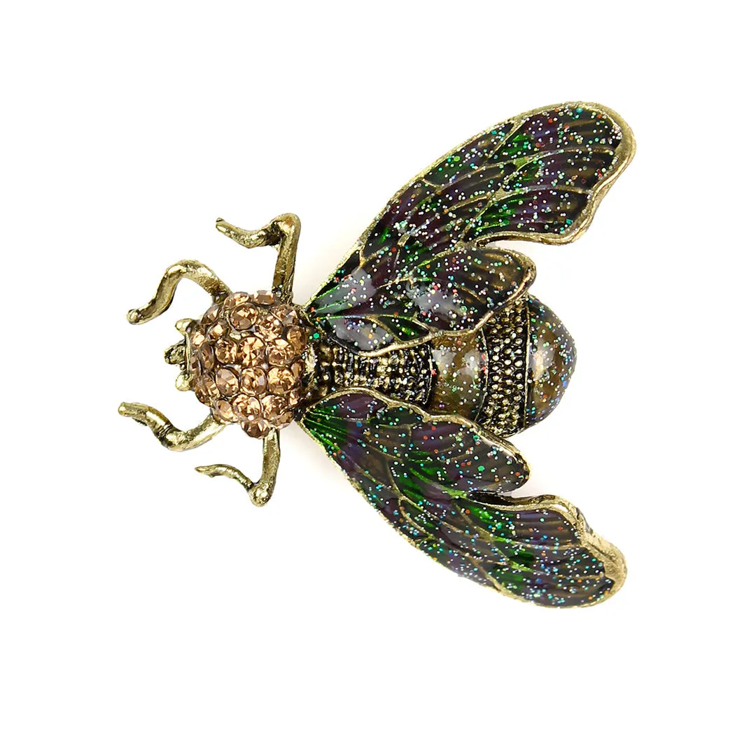 Kavove Nectar Nook Multi Colour Brooch