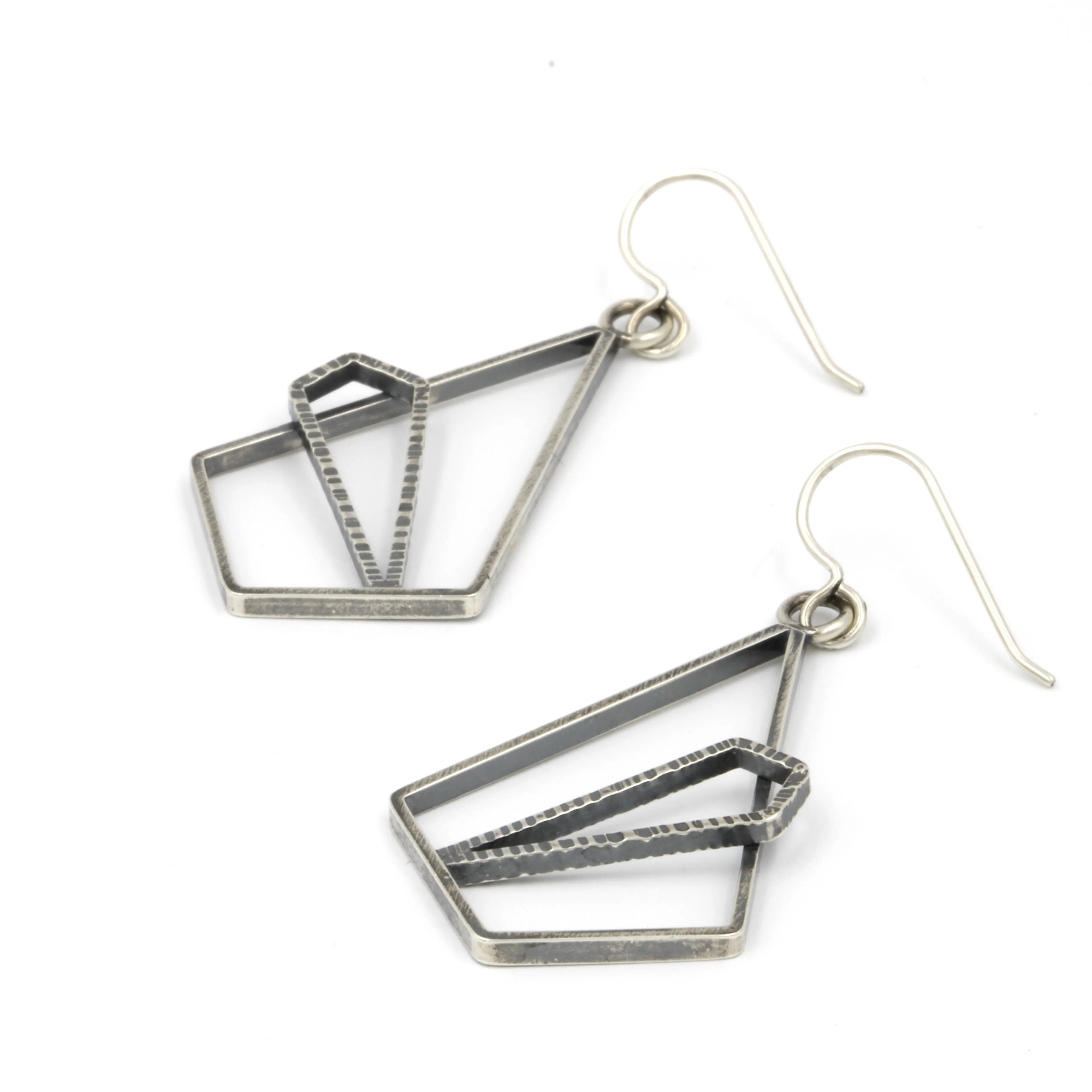 Layered Polygon Earrings