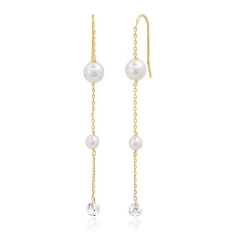 Linear Chain Earring