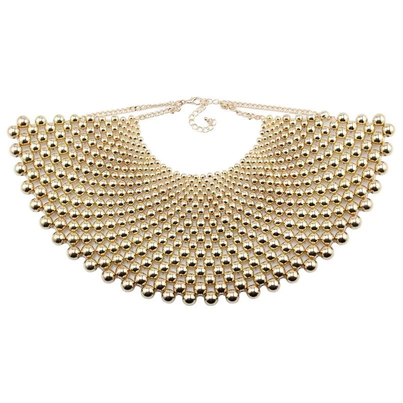 Lira Statement Beaded Collar Choker
