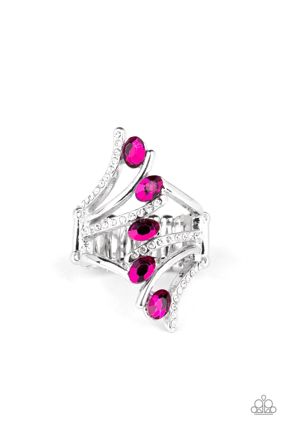 Majestic Marvel - Pink Paparazzi Ring
