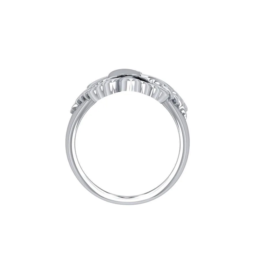 Majestic Phoenix Silver Ring TRI1743