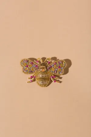 My Doris Hand Beaded Brooch