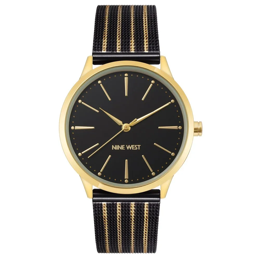 Nine West Quartz Gold Classic Straps