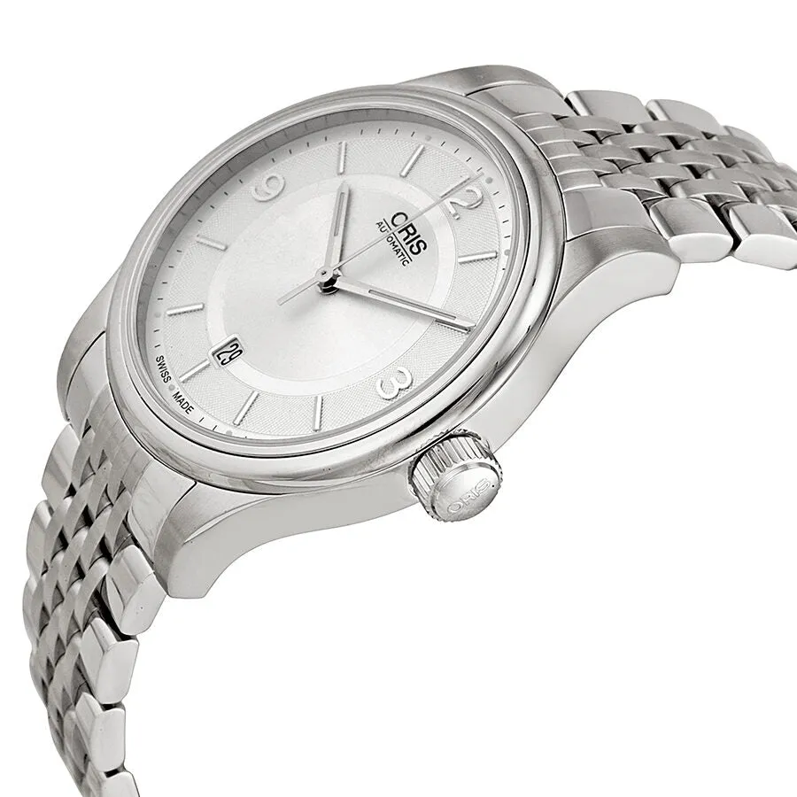 Oris Classic Date Silver Dial Stainless Steel Men's Watch 733-7594-4031MB 01 733 7594 4031-07 8 20 61