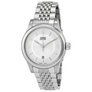 Oris Classic Date Silver Dial Stainless Steel Men's Watch 733-7594-4031MB 01 733 7594 4031-07 8 20 61