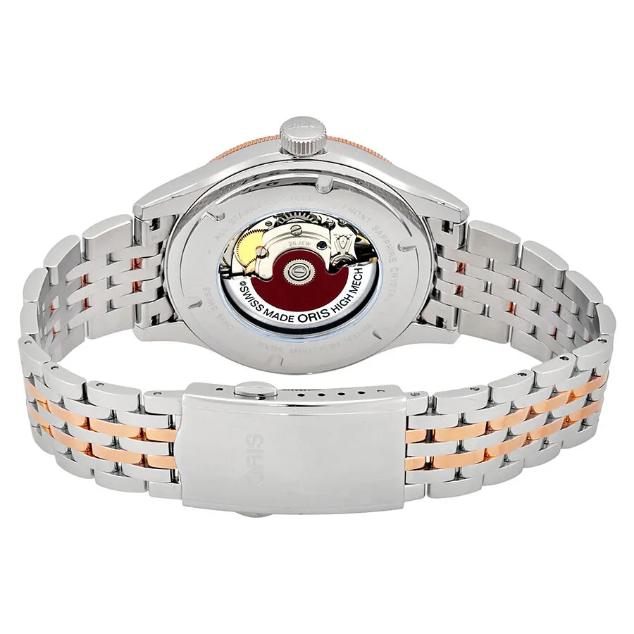 Oris Classic Grey Dial Automatic Men's Two Tone Steel Watch 01 733 7719 4373-07 8 20 12