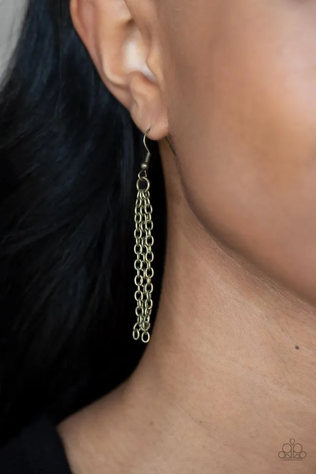 Paparazzi Necklace ~ Artisan Abode - Brass