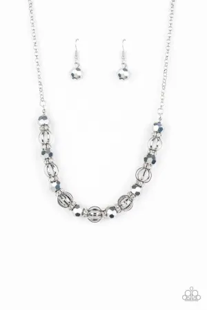 Paparazzi Necklace ~ Metro Majestic - Silver