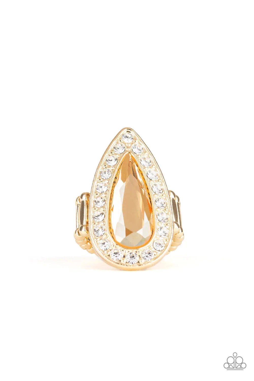 Paparazzi Ring ~ Majestic Mayhem - Gold