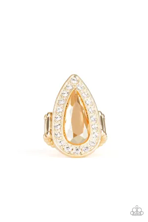 Paparazzi Ring ~ Majestic Mayhem - Gold
