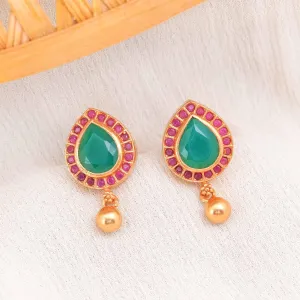 Pear Drop Studs
