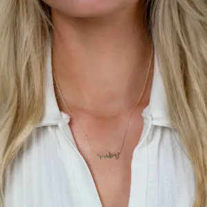 *PRE ORDER ONLY* Custom Dainty Name Necklace