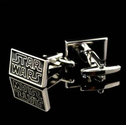 Promotion! Superhero Cuff Link retail superman ironman spiderman starwars captain flash green lanten batman 007 free shipping