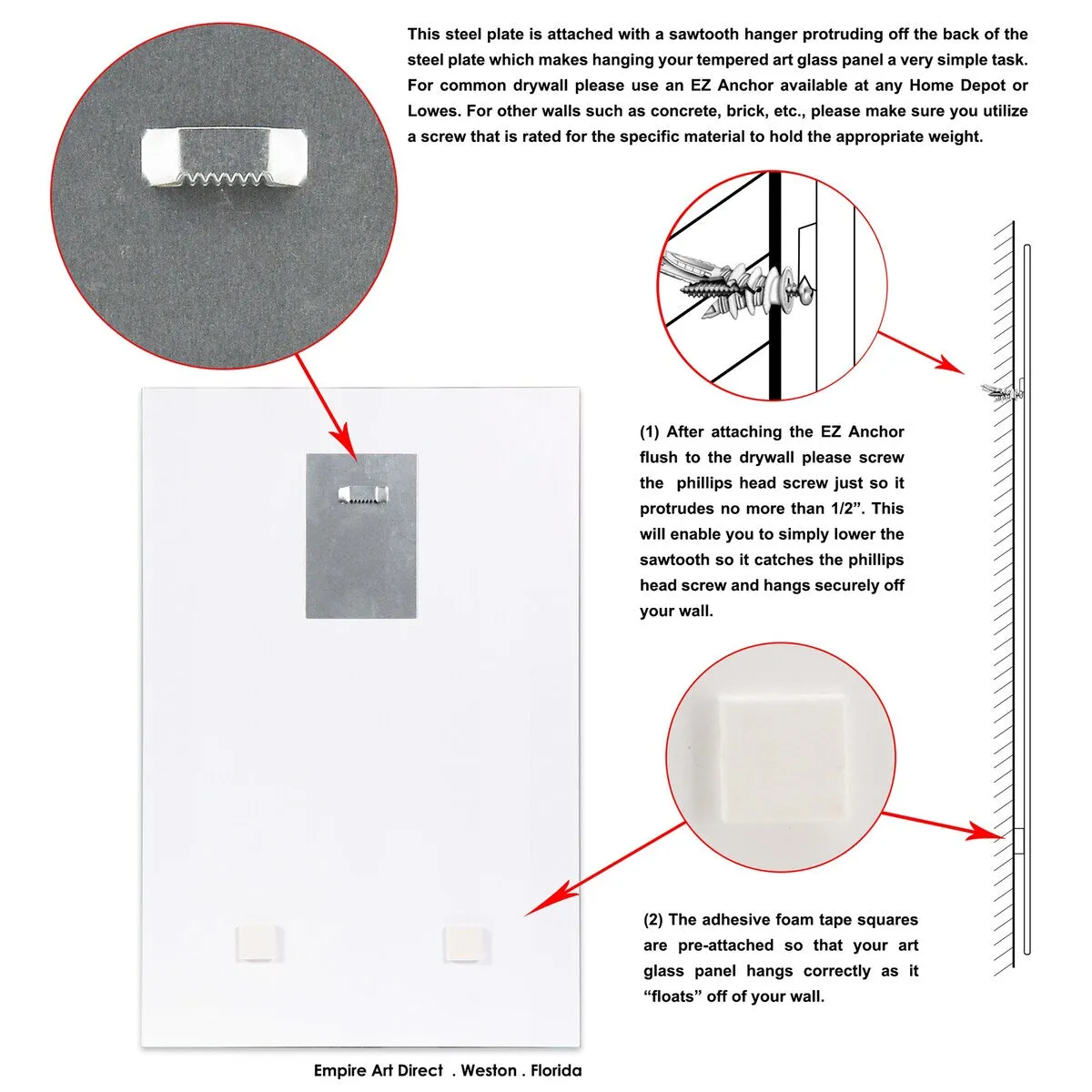 "Lovely Jewels 2" Frameless Free Floating Tempered Glass Panel Graphic Wall Art
